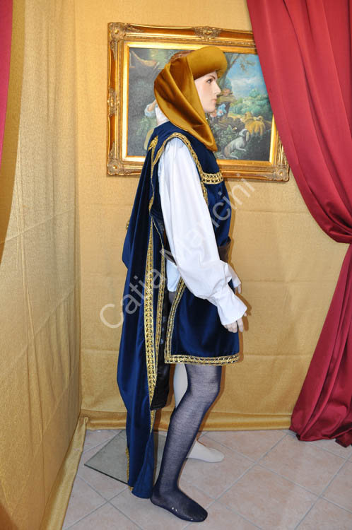 Vestito Medioevale 1400 Uomo (3)