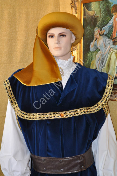 Vestito Medioevale 1400 Uomo (9)