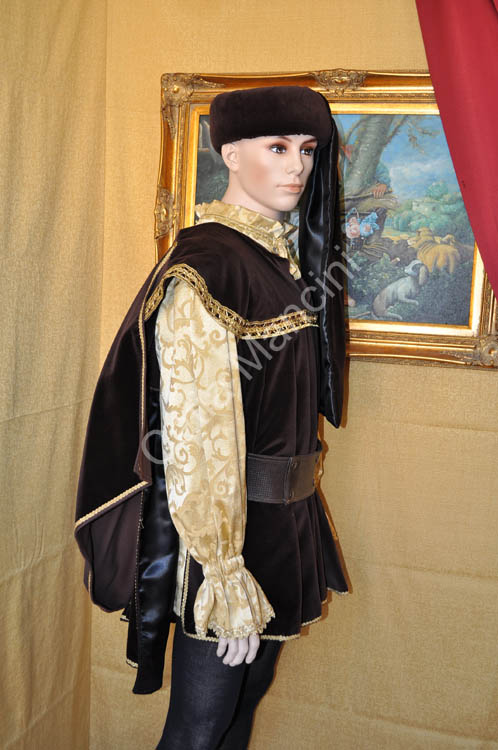 Costume Storico del Medioevo 1400 (14)
