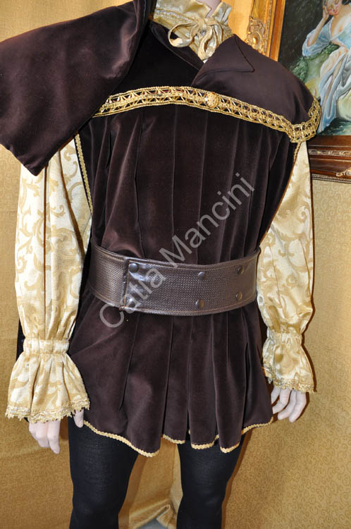 Costume Storico del Medioevo 1400 (9)