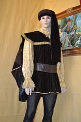 Costume Storico del Medioevo 1400 (11)