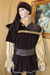 Costume Storico del Medioevo 1400 (2)