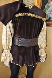 Costume Storico del Medioevo 1400 (9)