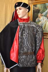Costume Uomo Medievale con copricapo (7)