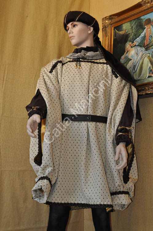 Veste Medievale Uome del 1400 (15)