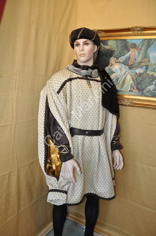 Veste Medievale Uome del 1400 (2)