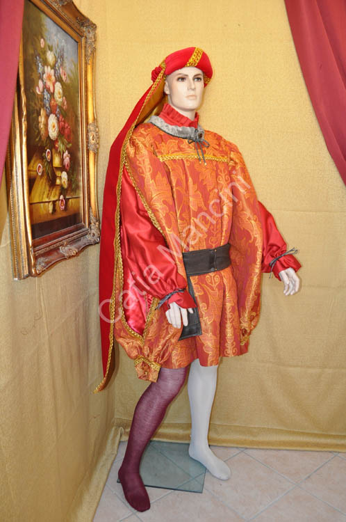 Costume Storico del Medioevo 1455 (4)