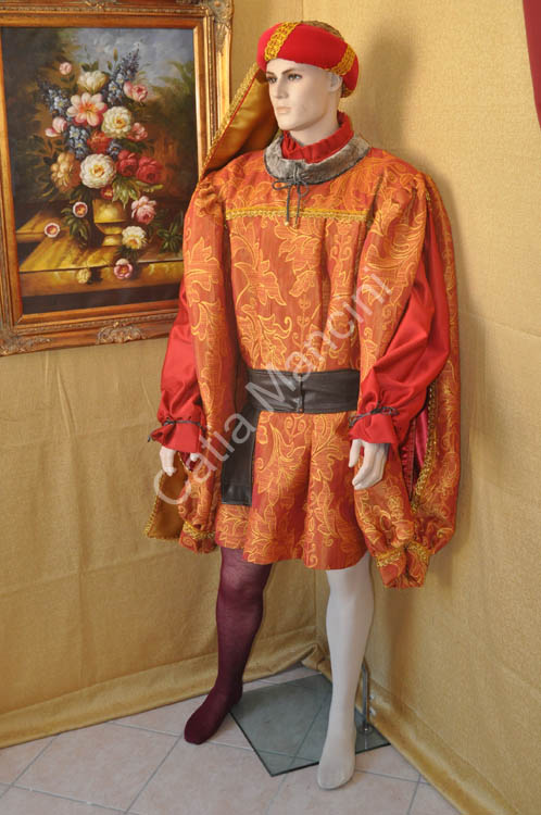 Costume Storico del Medioevo 1455 (6)