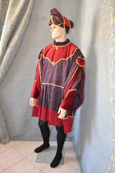 Vestiti Medievali cappello velluto (8)