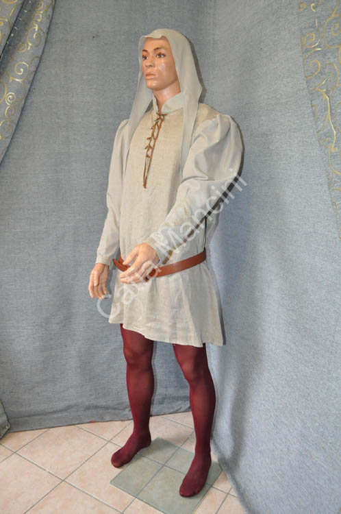 vestito medioevale lino (4)