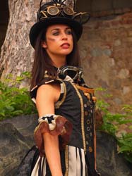 costumeria abiti steampunk