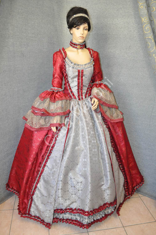 costume storico donna teatro 1700 (2)