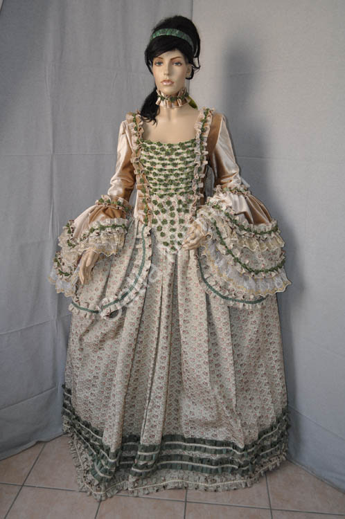 costume teatrale abito del 1700 (12)