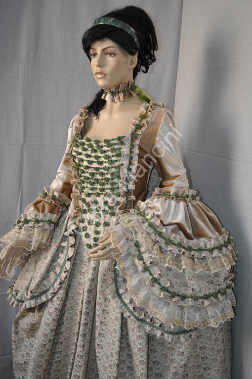 costume teatrale abito del 1700 (13)