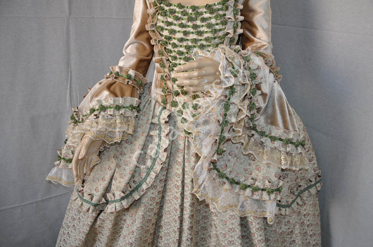 costume teatrale abito del 1700 (7)