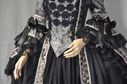 Vestito donna 1700 abito storico (13)